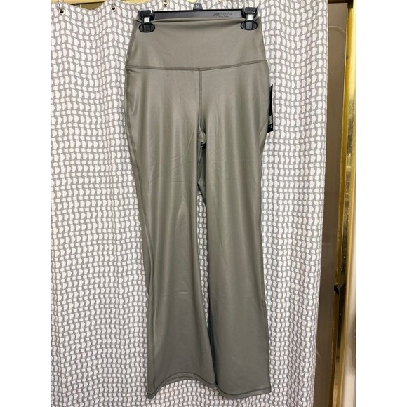 90 Degree By Reflex Pants - 90 Degree by Reflex Mulled Basil Flare Pants